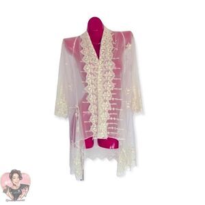 LE DOR Lace Cover Up